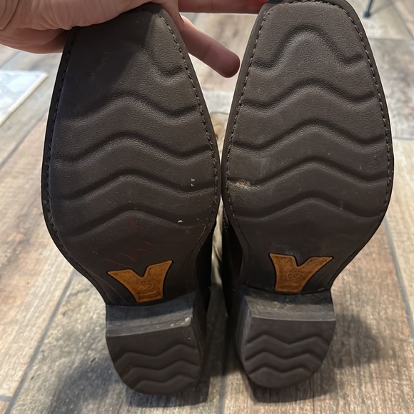 Ariat Men’s‎ Brown Heritage Roughstock Leather Western Boot - Picture 8 of 10